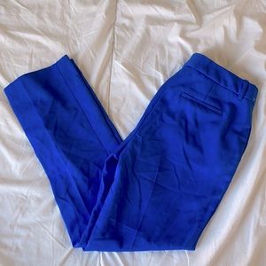 Victoria Beckham Blue Trousers